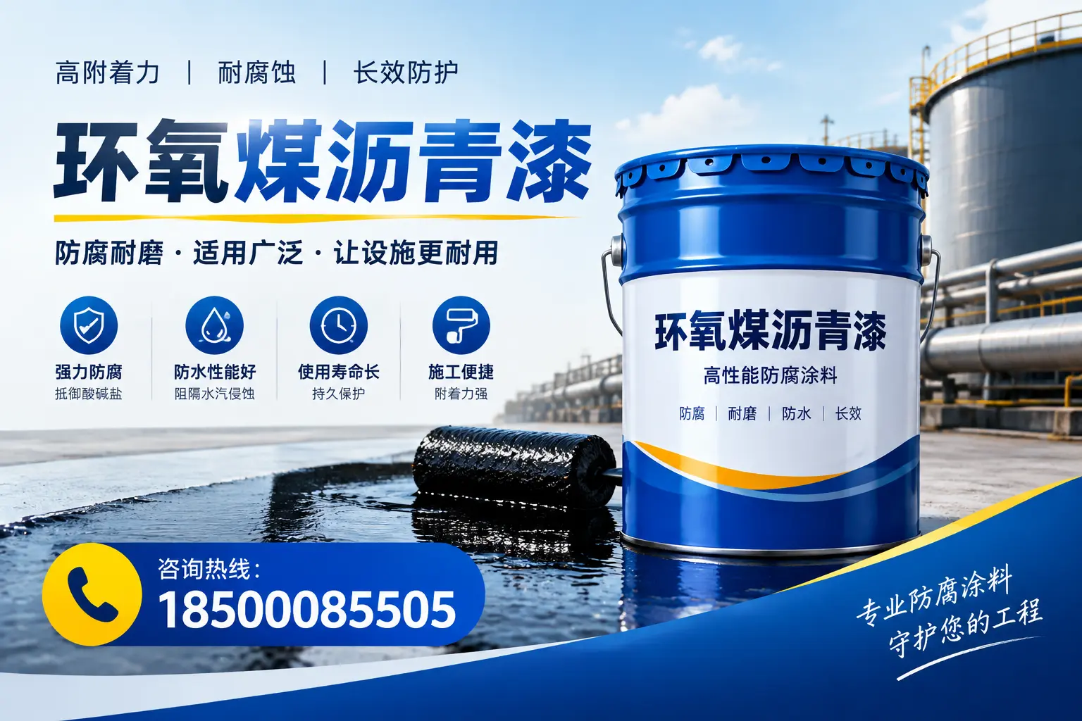 环氧煤沥青漆与其他涂料的对比分析,助力榆林企业决策